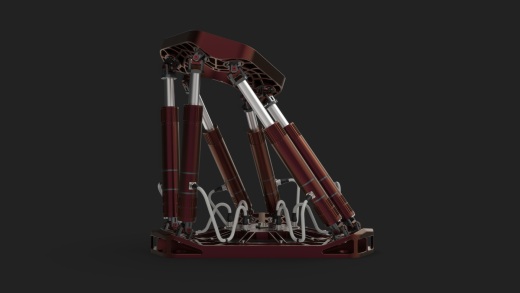 并联机器人hexapod-61 STP缩略图