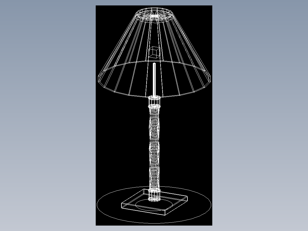 室内家具和灯具等的模型十五-K-L54