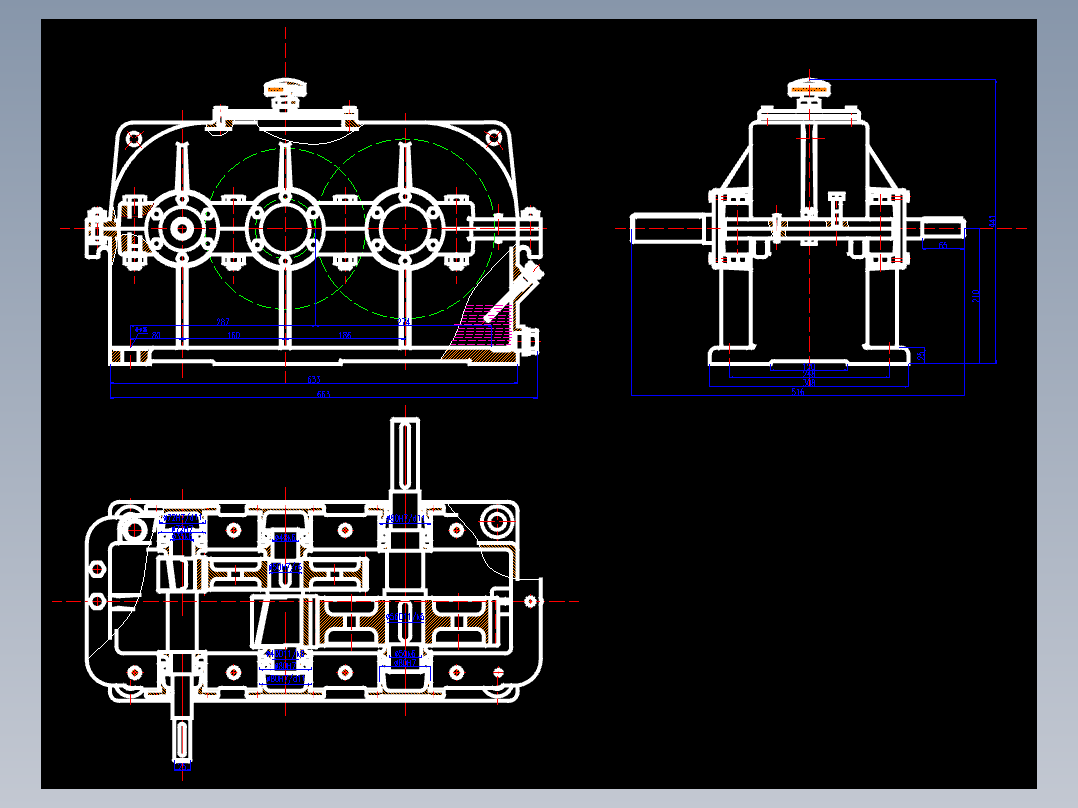 机械传动装置设计(课程设计说明书和图纸全套)
