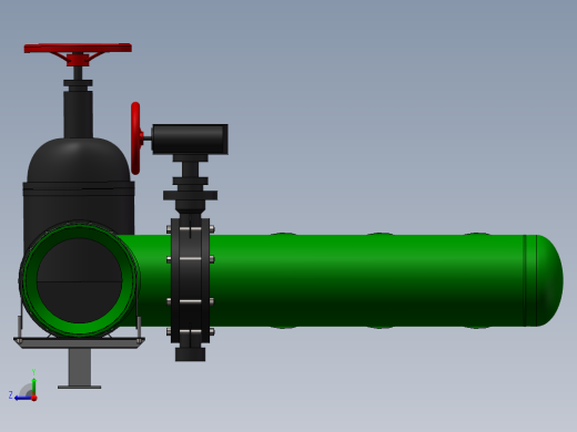 管式反应器右视缩略图