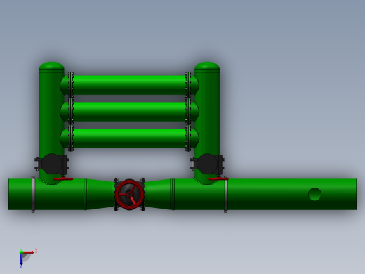 管式反应器俯视缩略图
