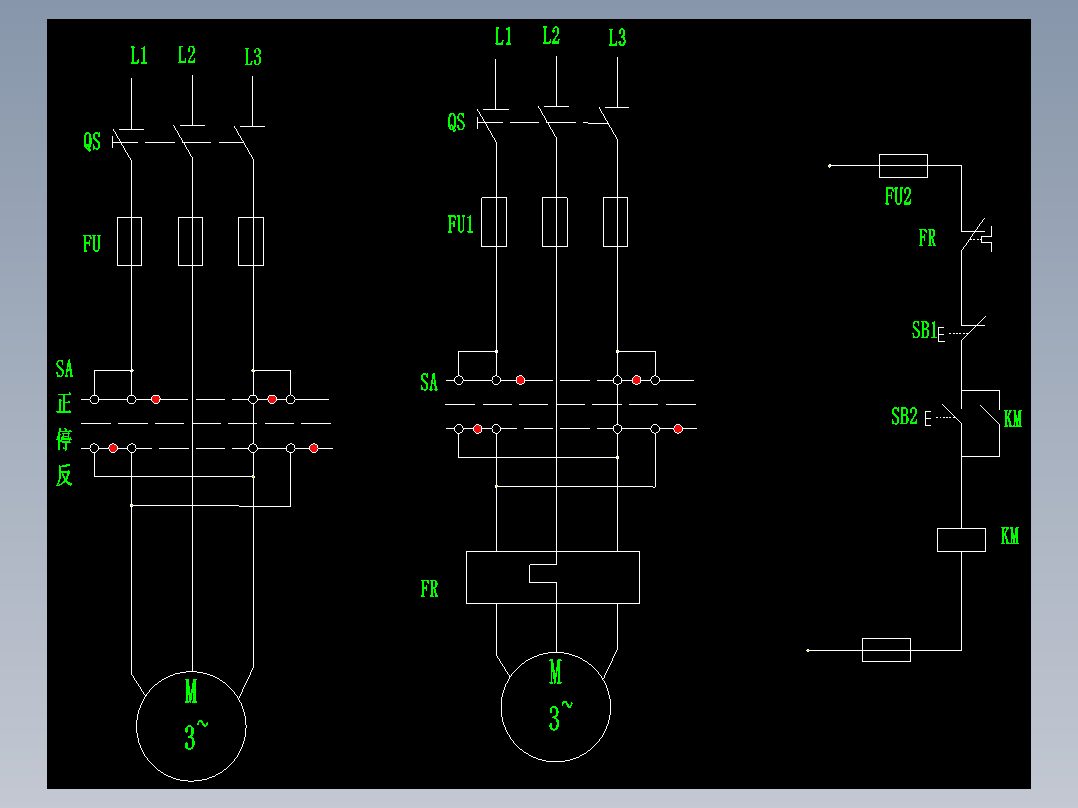 Q050-三相异步电动机的正反转及顺序控制电路的设计【西门子PLC编程及仿真】
