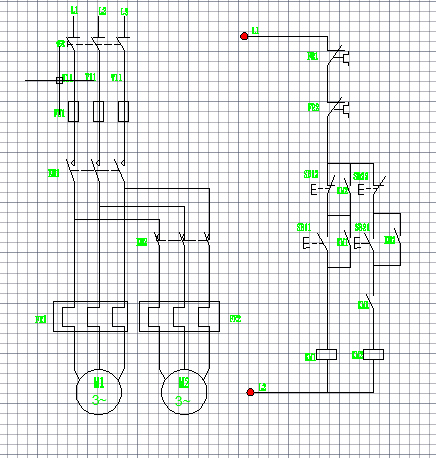 Q050-三相异步电动机的正反转及顺序控制电路的设计【西门子PLC编程及仿真】