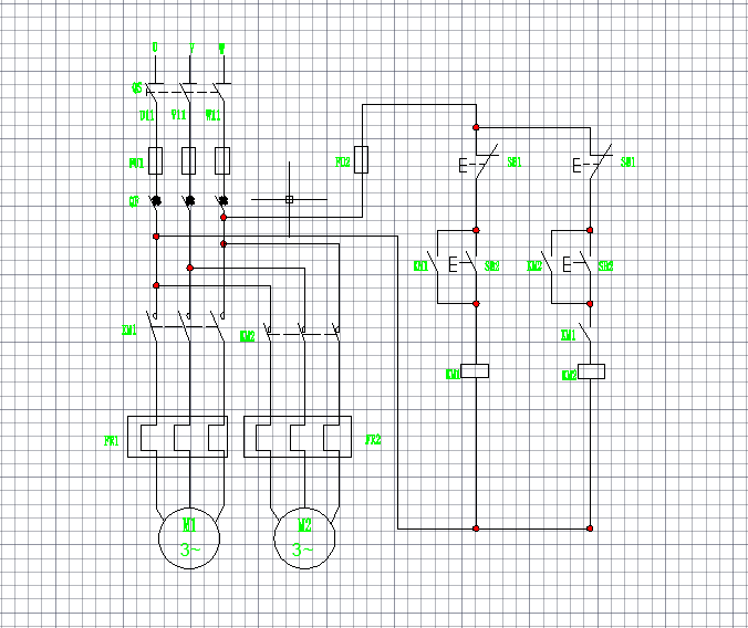 Q050-三相异步电动机的正反转及顺序控制电路的设计【西门子PLC编程及仿真】