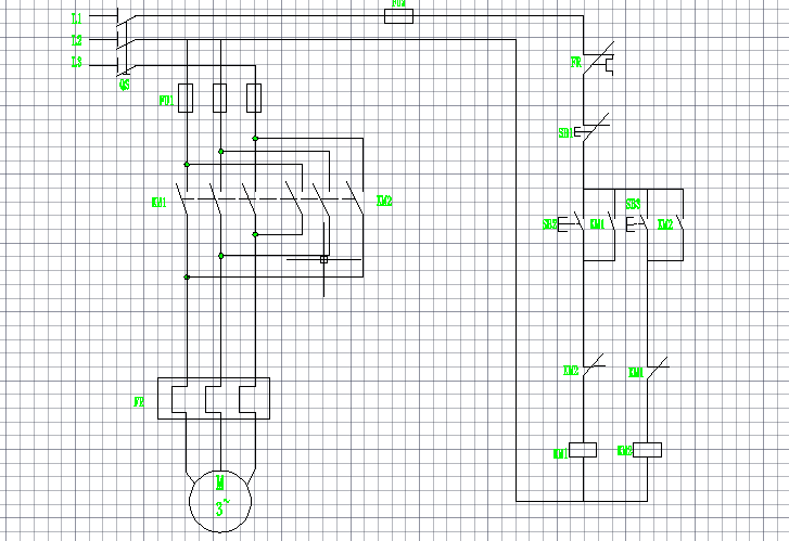 Q050-三相异步电动机的正反转及顺序控制电路的设计【西门子PLC编程及仿真】
