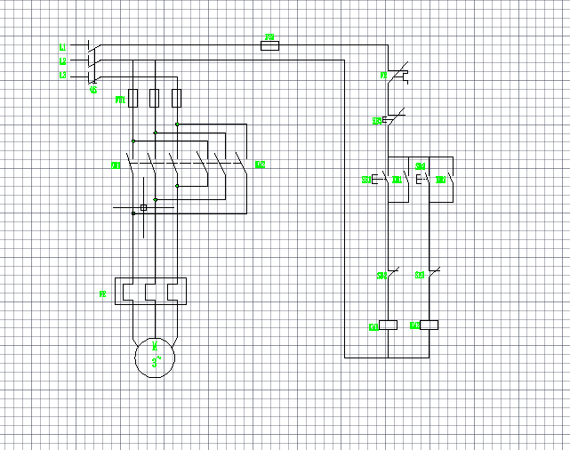 Q050-三相异步电动机的正反转及顺序控制电路的设计【西门子PLC编程及仿真】