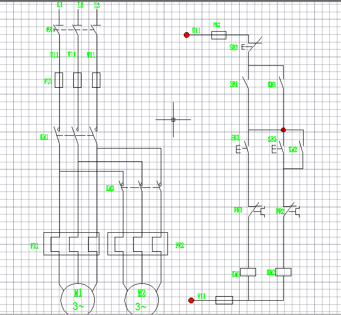Q050-三相异步电动机的正反转及顺序控制电路的设计【西门子PLC编程及仿真】