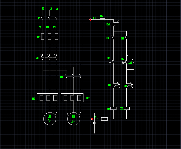 Q050-三相异步电动机的正反转及顺序控制电路的设计【西门子PLC编程及仿真】