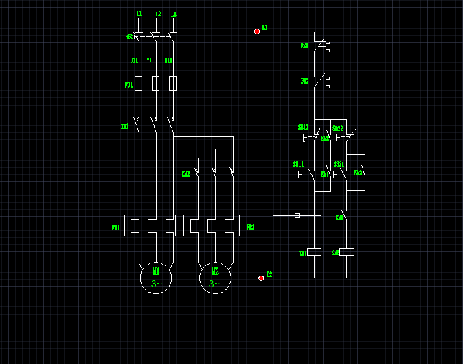Q050-三相异步电动机的正反转及顺序控制电路的设计【西门子PLC编程及仿真】