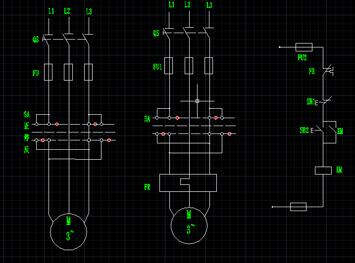 Q050-三相异步电动机的正反转及顺序控制电路的设计【西门子PLC编程及仿真】