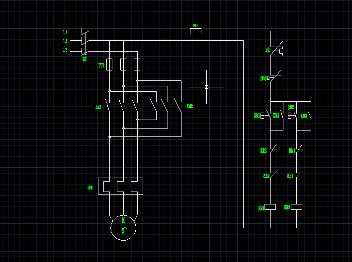 Q050-三相异步电动机的正反转及顺序控制电路的设计【西门子PLC编程及仿真】