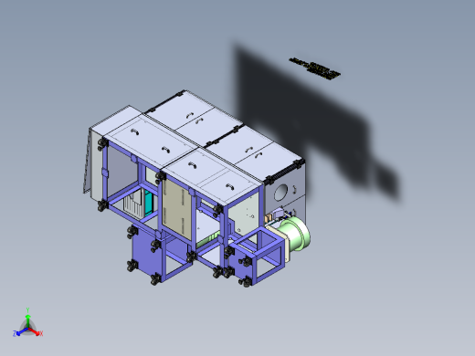 B3_凸轮机械手铆接上螺帽检测装置一体机