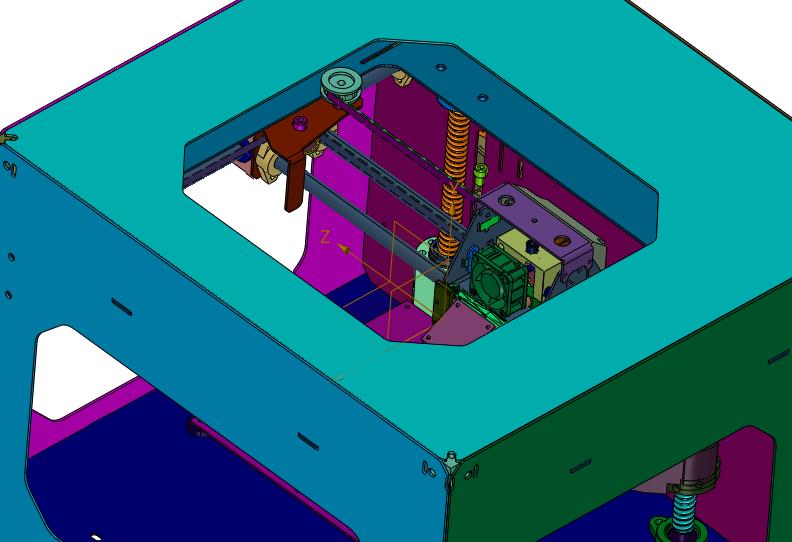 封闭工业级FDM打印机桌面级