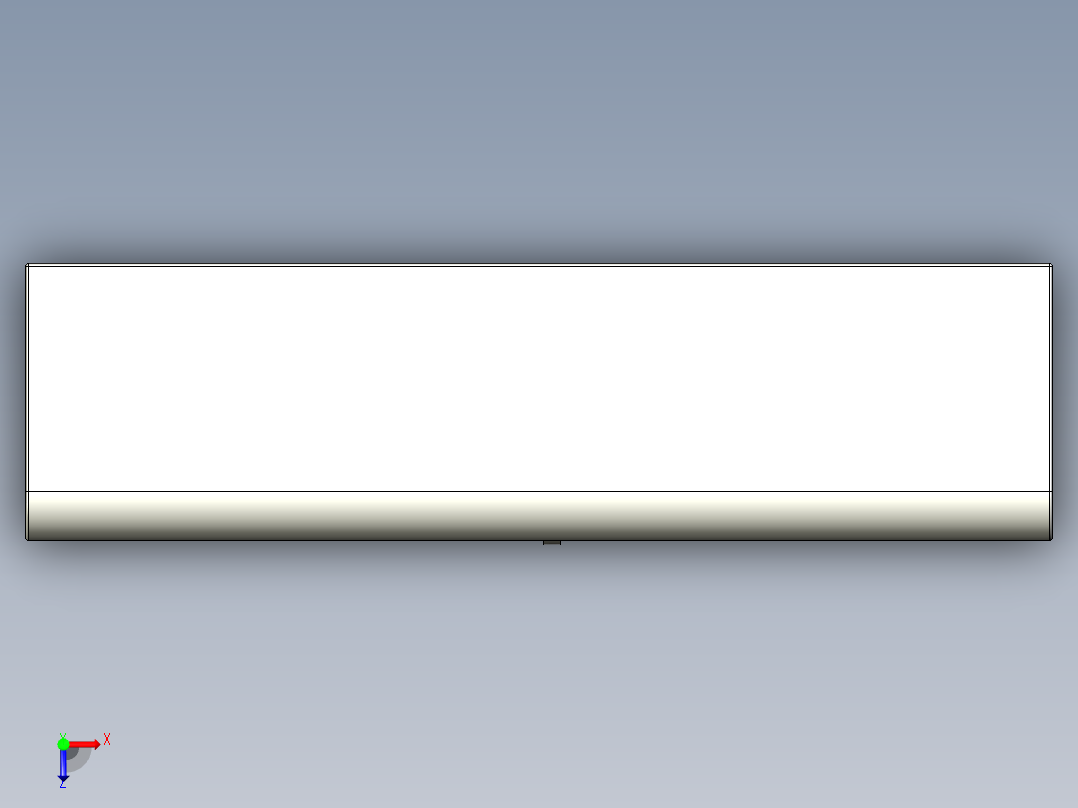 鋅合金鉸鏈(B)5570-3D多系列多零件图纸模型俯视图