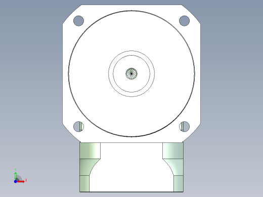 直齿ZPLX120-L2 19-70-90-M5.stp前视缩略图