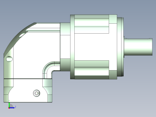 直齿ZPLX120-L2 19-70-90-M5.stp左视缩略图