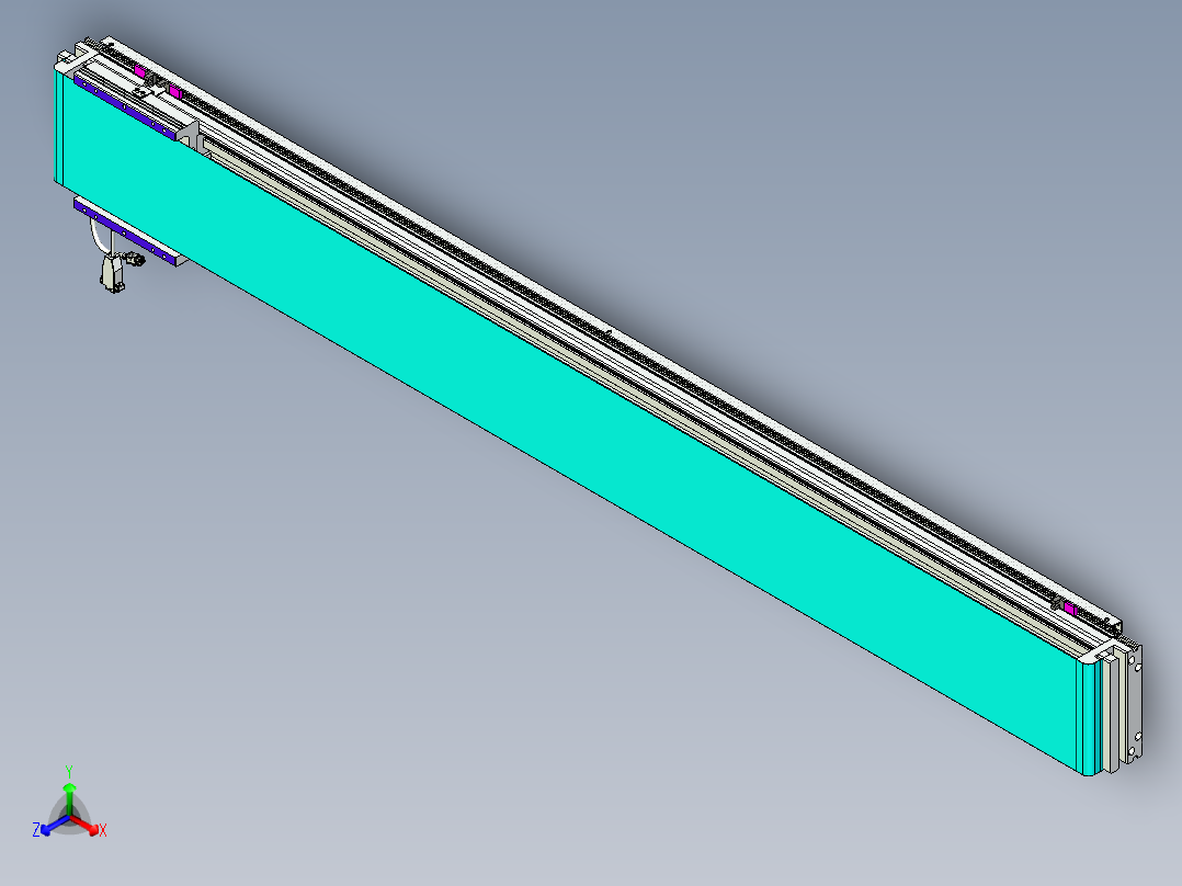 威洛博VL系列3d模型模组VL17E2Y-S1550主视图