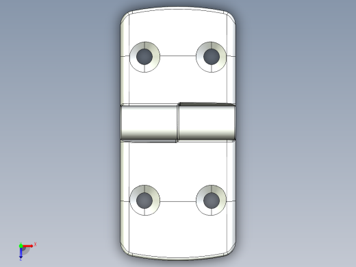 型材-KJN 50-60 DETACHABLE COMBI HINGE LEFT 095K5060L00俯视缩略图