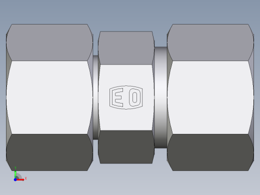 卡套式工业通用硬管接头EO_Distance_piece_adapter_DA16SCF前视缩略图