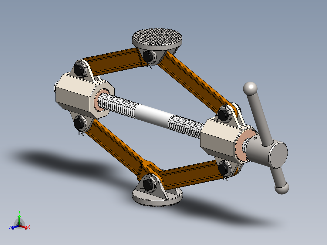 汽车千斤顶4主视图
