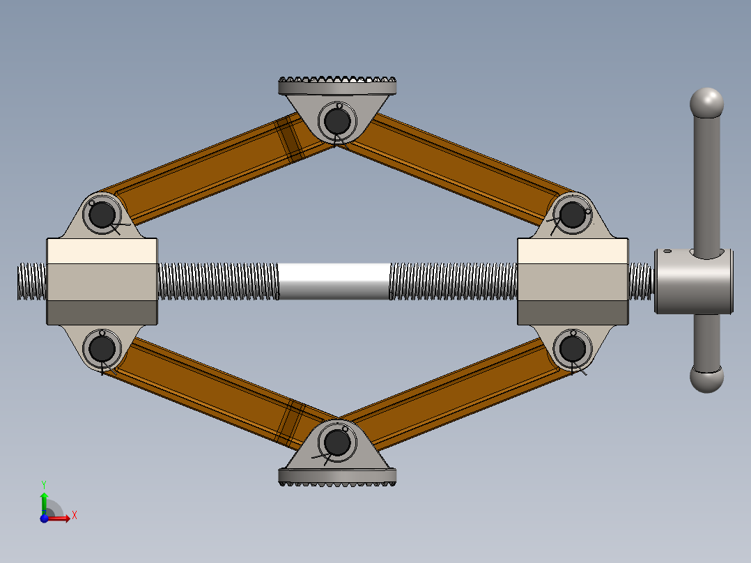 汽车千斤顶4前视图