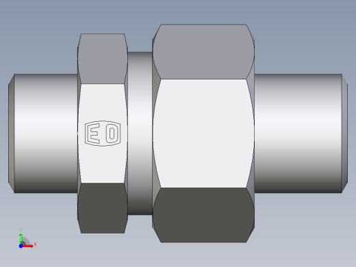 卡套式工业通用硬管接头EO_Weld_fitting_for_tubes_ASK638X5S前视缩略图