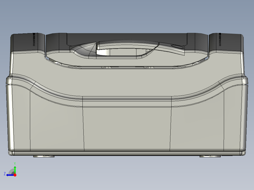 电气柜-85618右视图