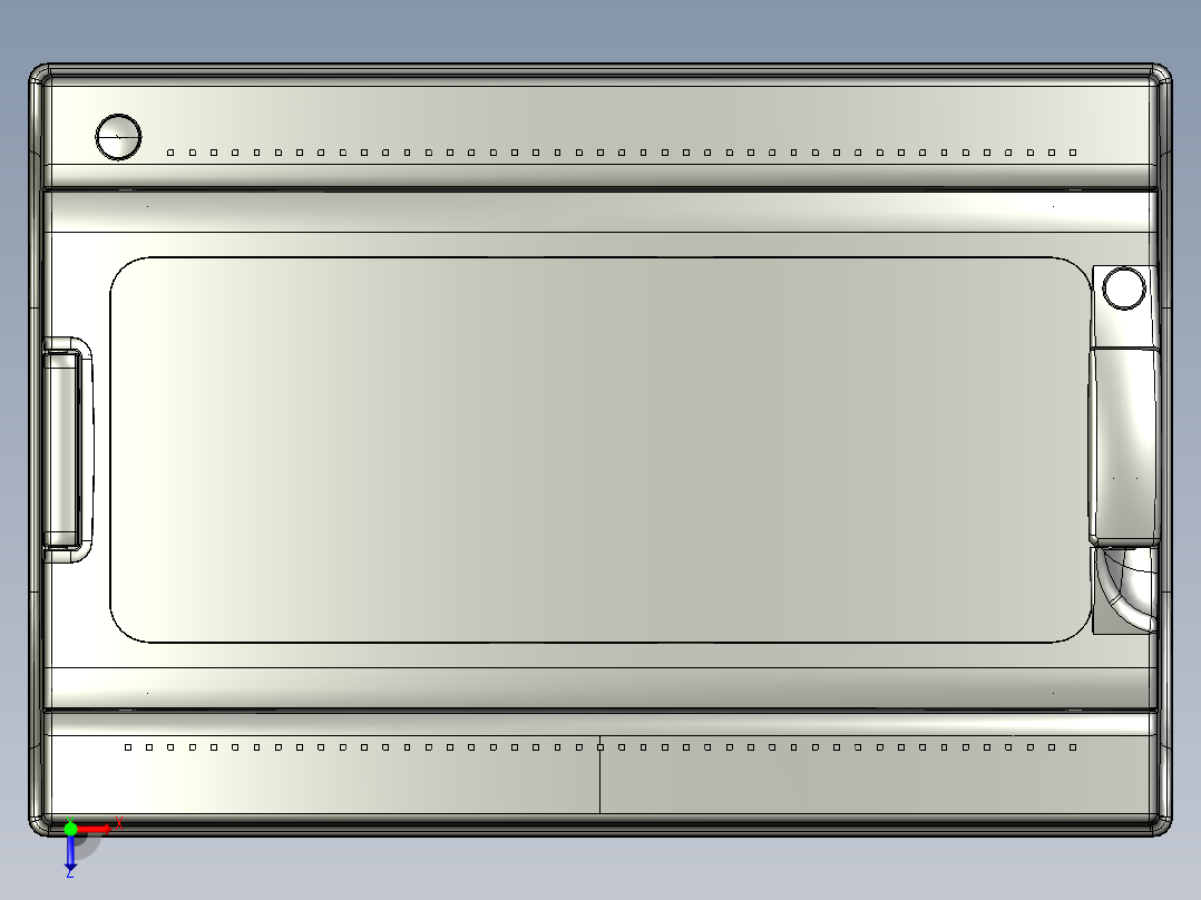电气柜-85618俯视图
