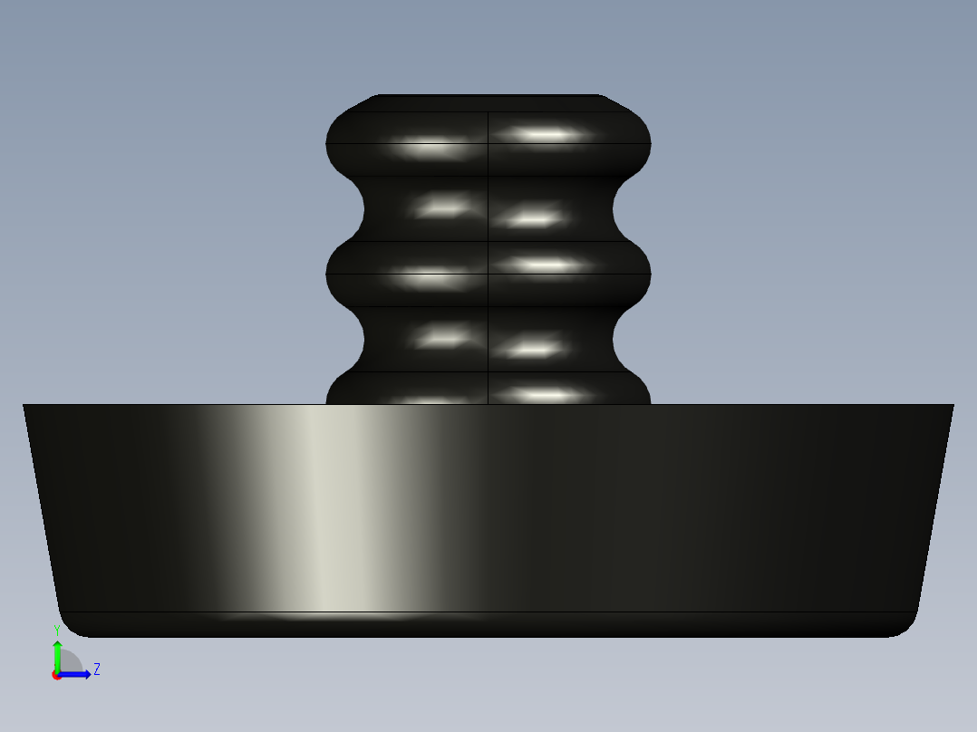 型材-BR 10 SLOT _0 FOOT PAD 3842514568左视图