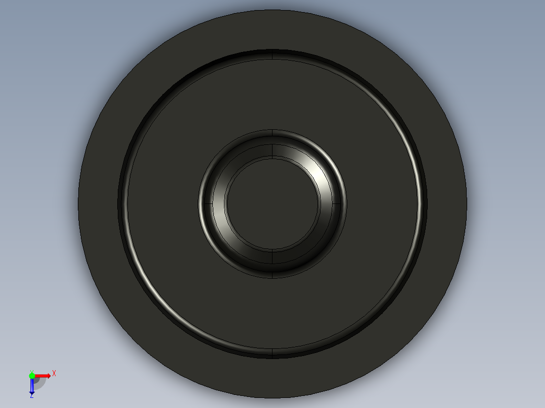 型材-BR 10 SLOT _0 FOOT PAD 3842514568俯视图