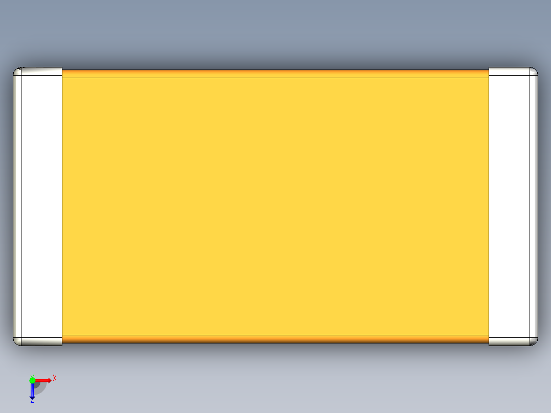 元器件3D封装C1210_17045俯视图