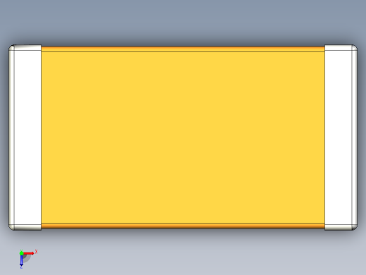 元器件3D封装C1210_17045俯视缩略图
