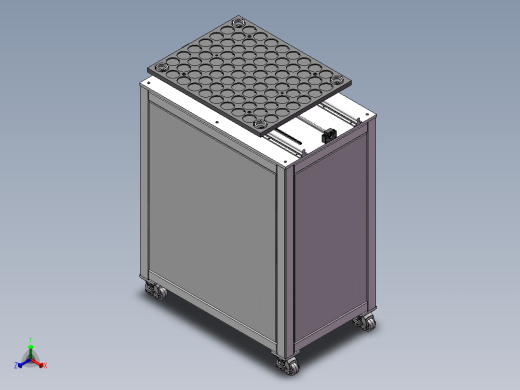 点阵料仓-模组型正等轴测缩略图