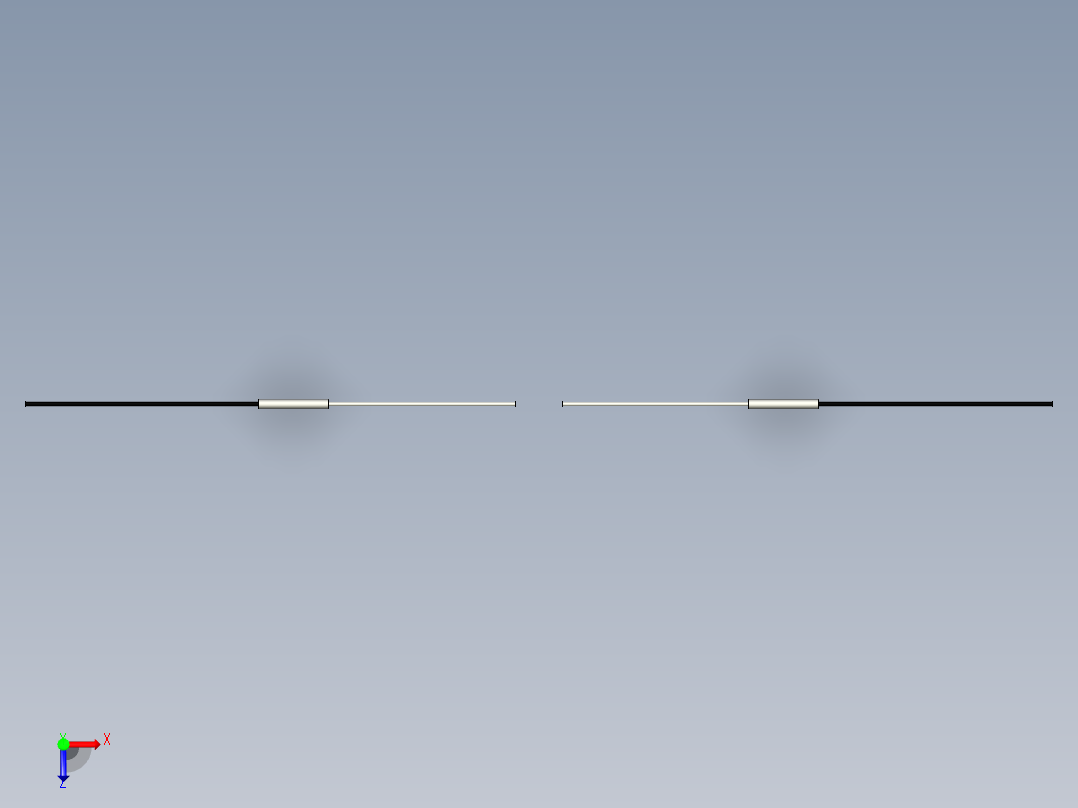 光纤元件对射型FT-210Q-S俯视图