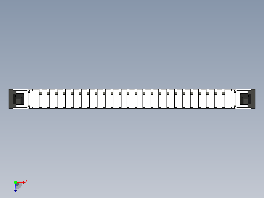 连接器 SM-FFC3B05-24-T俯视图