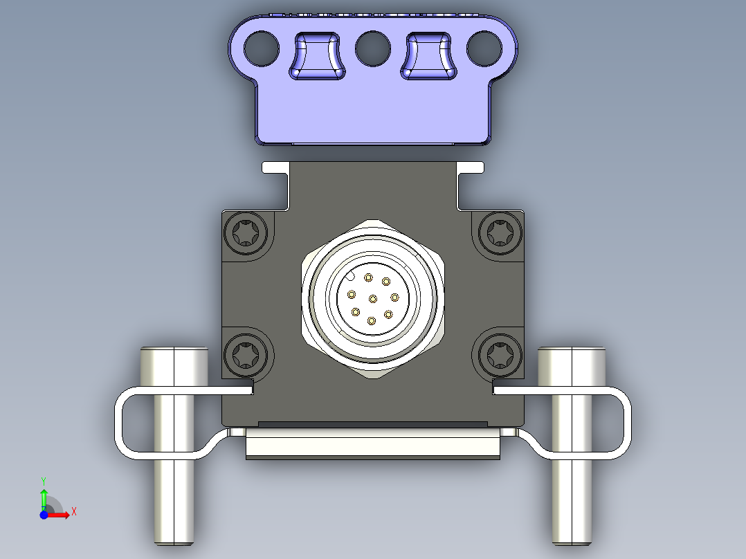 NOVOTECHNIK直线位移传感器TP1前视图