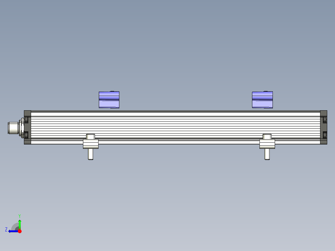 NOVOTECHNIK直线位移传感器TP1右视图