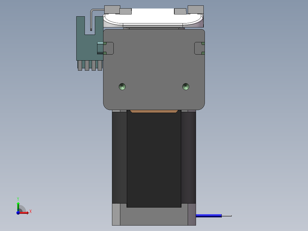 MTB同步带半封闭MTB5-32-BM-42 前视图