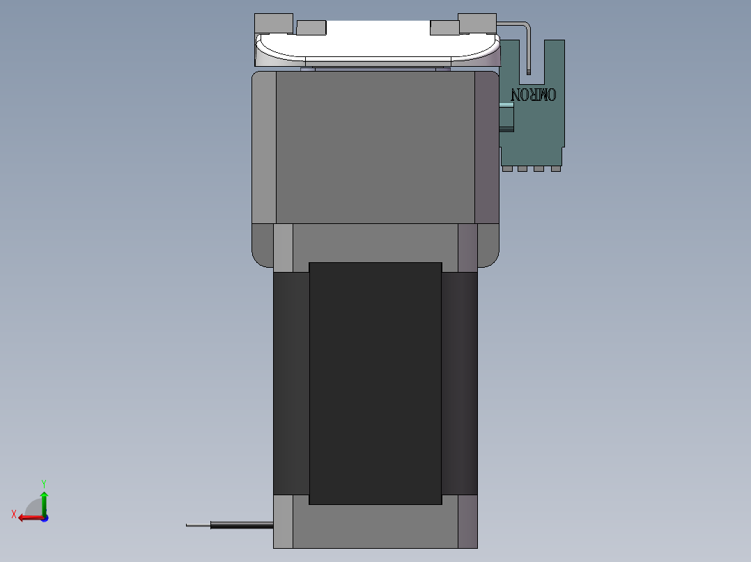 MTB同步带半封闭MTB5-32-BM-42 后视图