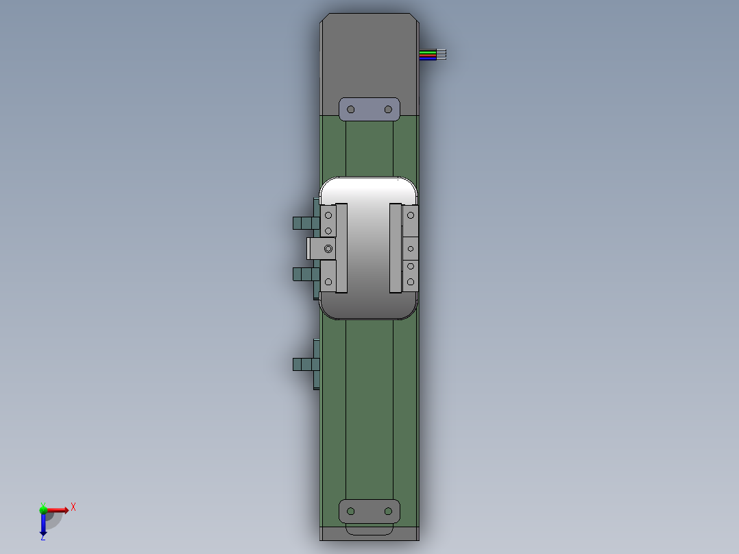 MTB同步带半封闭MTB5-32-BM-42 俯视图