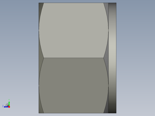 卡套式工业通用硬管接头16_bu-s右视缩略图