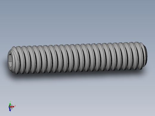 DIN 913-ISO 4026 固定螺钉-M2 L=10.SLDPRT