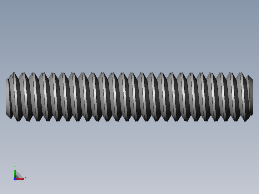 DIN 913-ISO 4026 固定螺钉-M2 L=10.SLDPRT前视缩略图