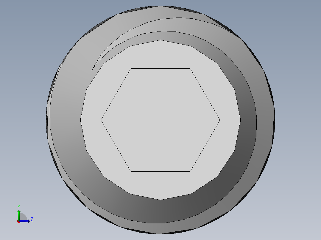 DIN 913-ISO 4026 固定螺钉-M2 L=10.SLDPRT左视图