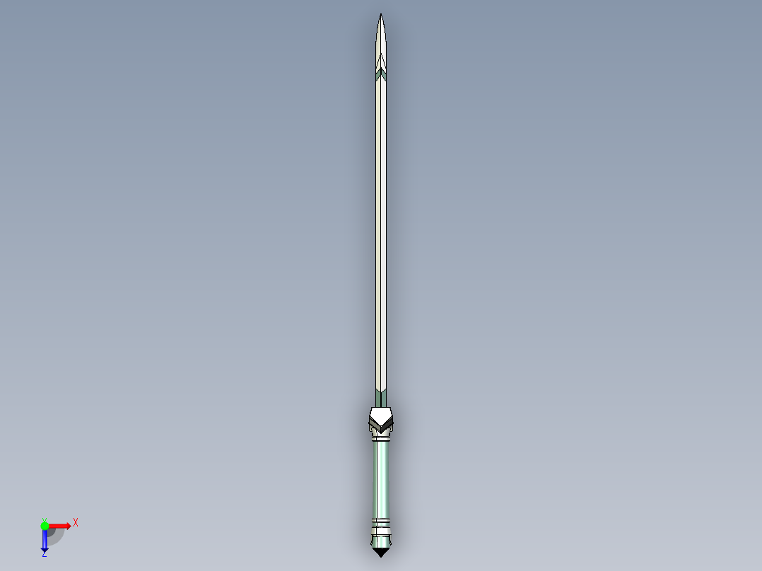 剑、宝剑(63)俯视图