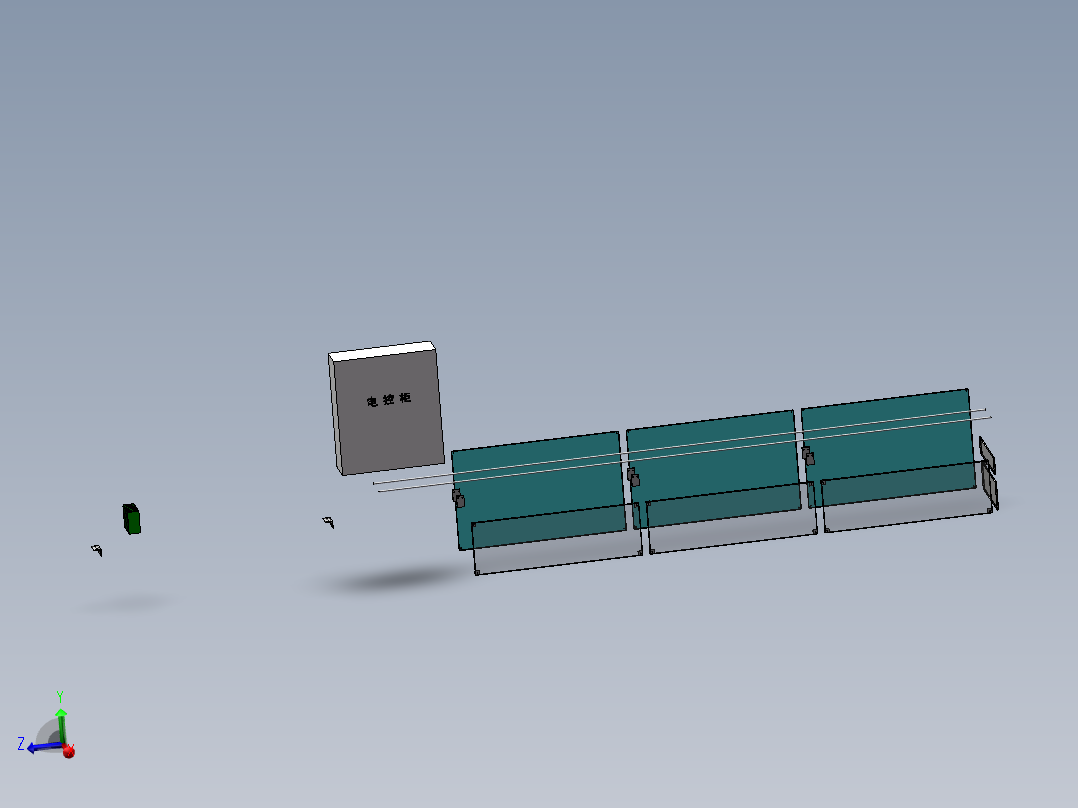 AGM电池双工位半自动入槽机（sw16+工程图）