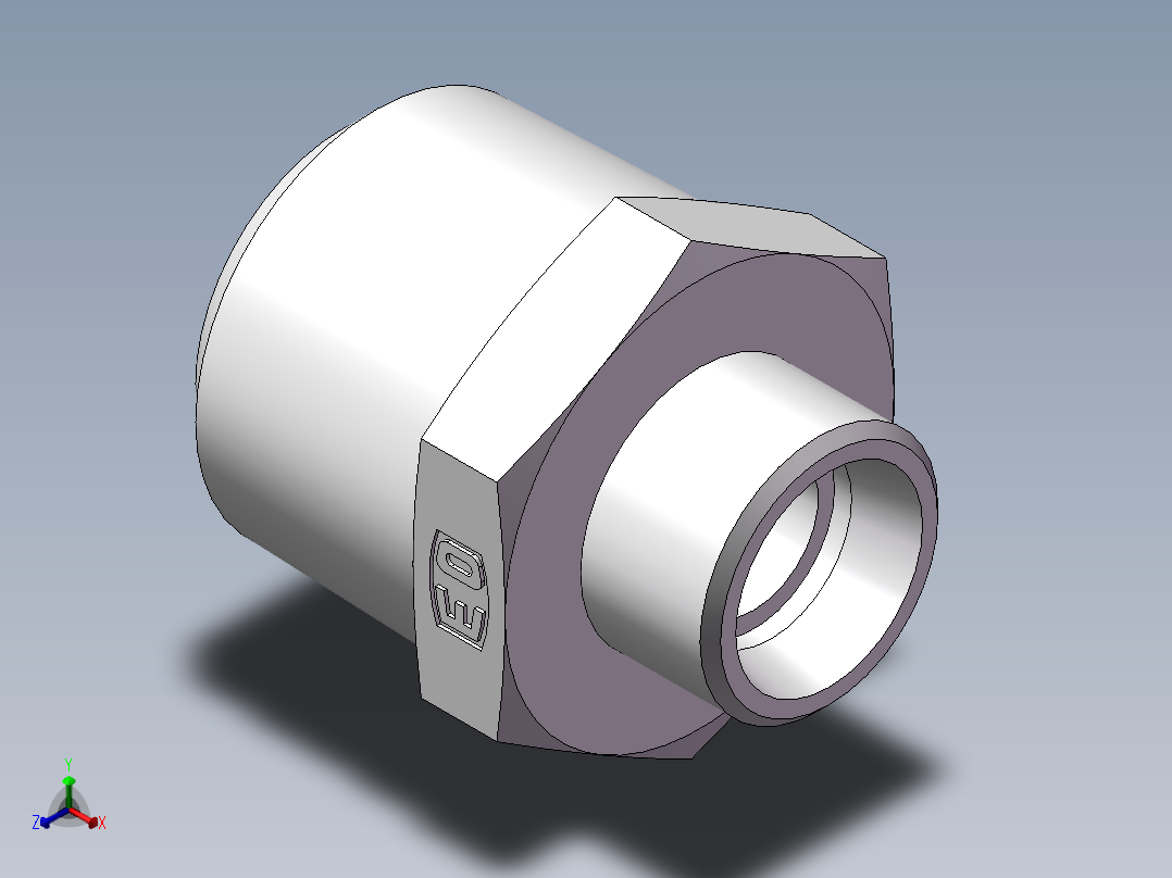 美制锥螺纹、1CN-22-16主视图