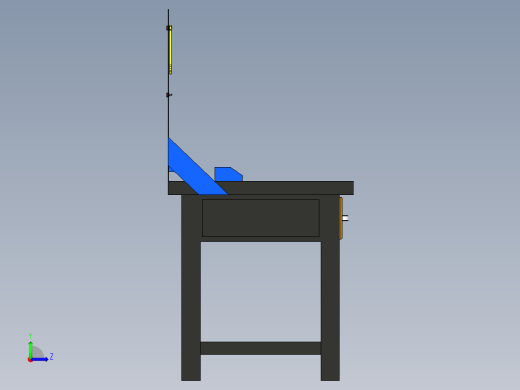 工具桌左视缩略图