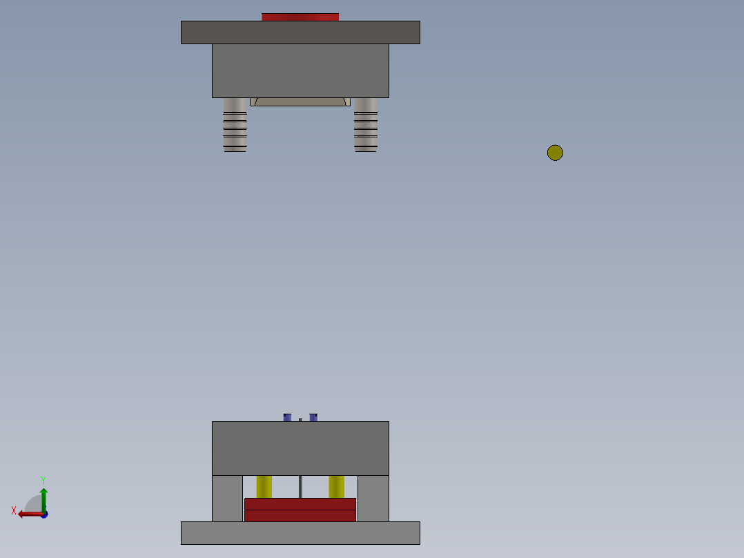 注塑模具、模具(23)后视图