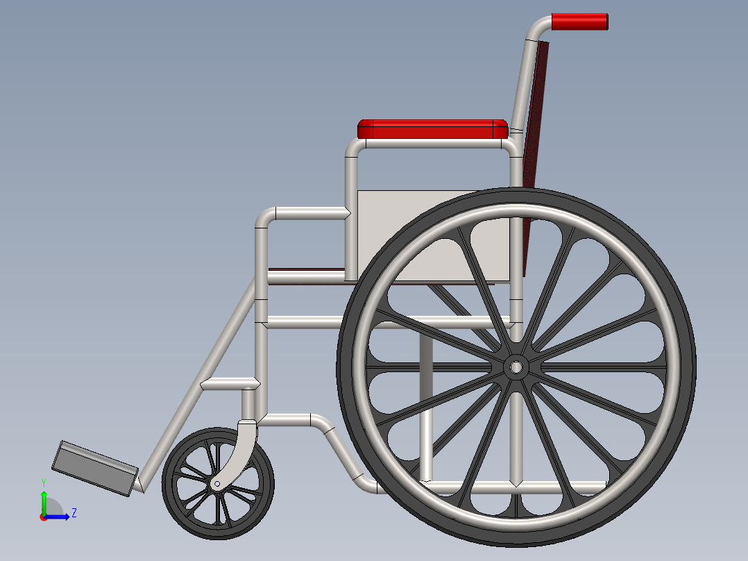 轮椅(28)左视图